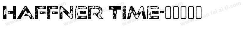 haffner time字体转换
